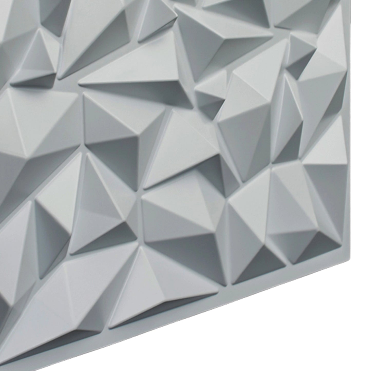 Panel decorativo de PVC 3D - 10 piezas- Diamante