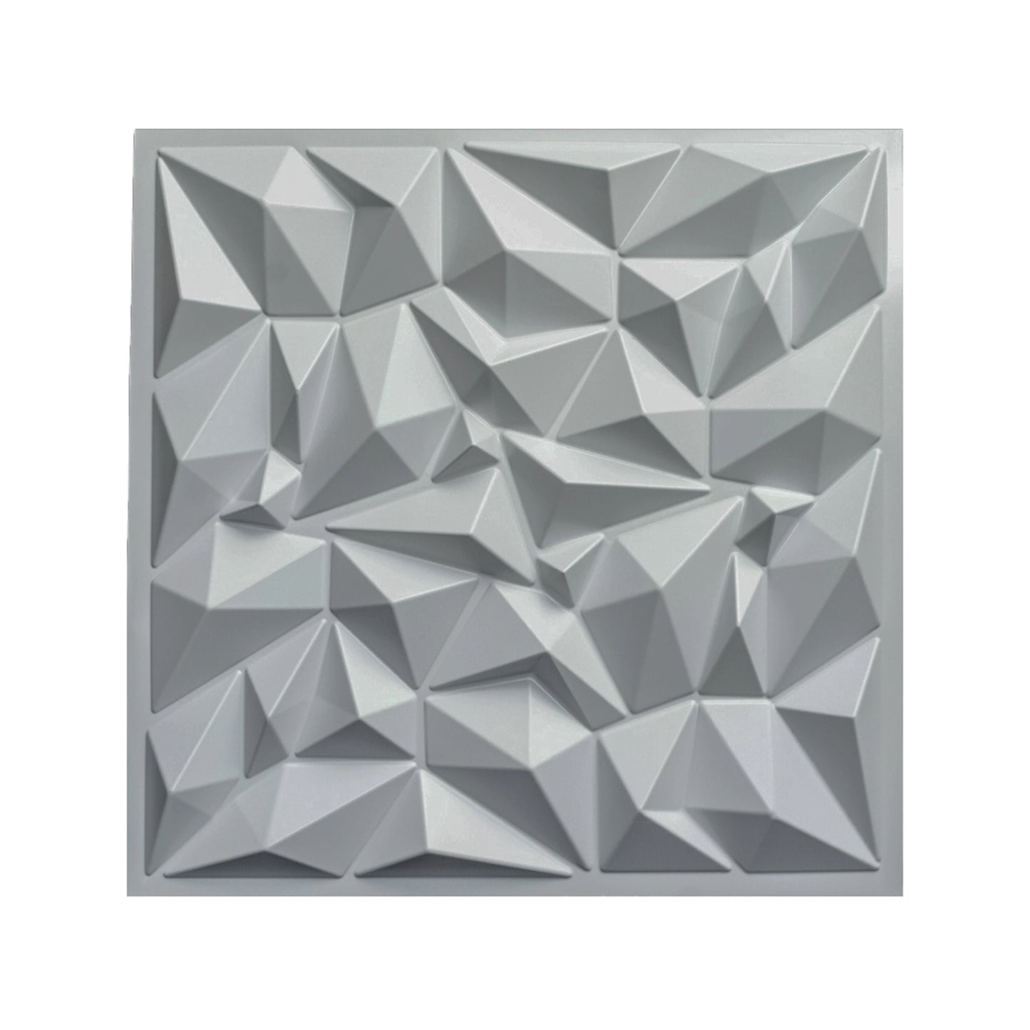 Panel decorativo de PVC 3D - 10 piezas- Diamante