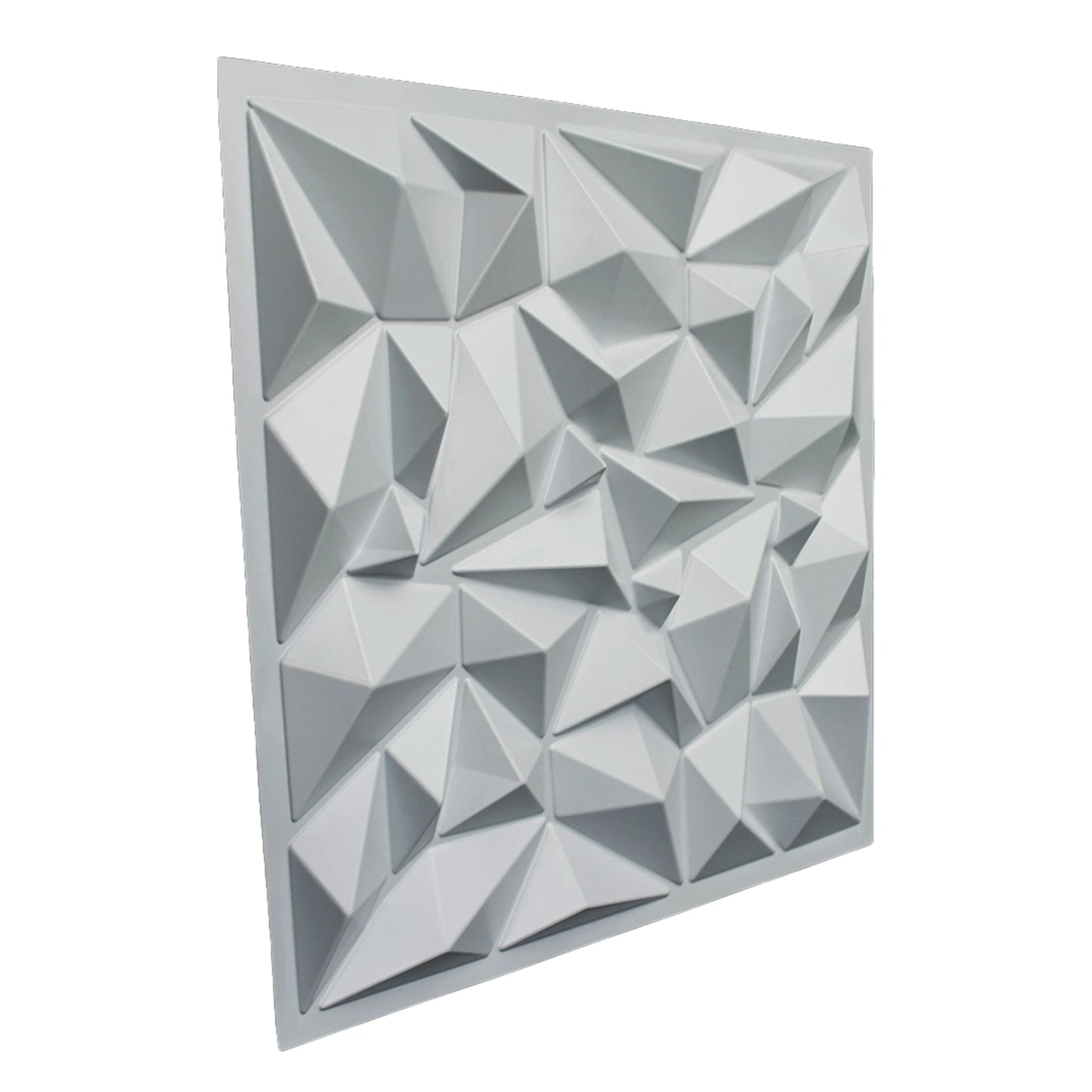 Panel decorativo de PVC 3D - 10 piezas- Diamante